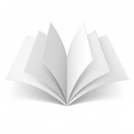 Risguardi interni in cartoncino bianco per copertine per tesi di laurea