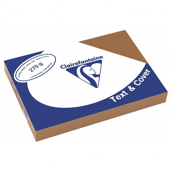 Copertine per rilegature - Grain Cuir Bruno