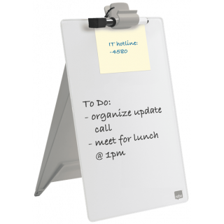 Accessori da scrivania in vetro