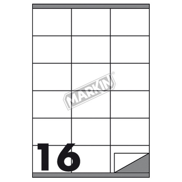 Rillprint Etichette Autoadesive 210x148 Mm 500 Fogli Bianchi - Foto 9